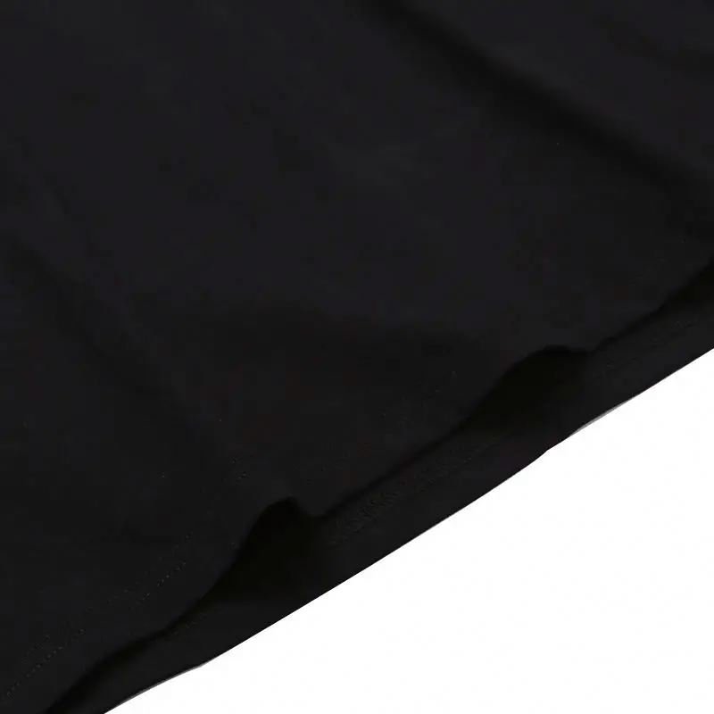 Custom Logo Jacquard Collar Tee Collar Rib Brand Logo T shirt Mens