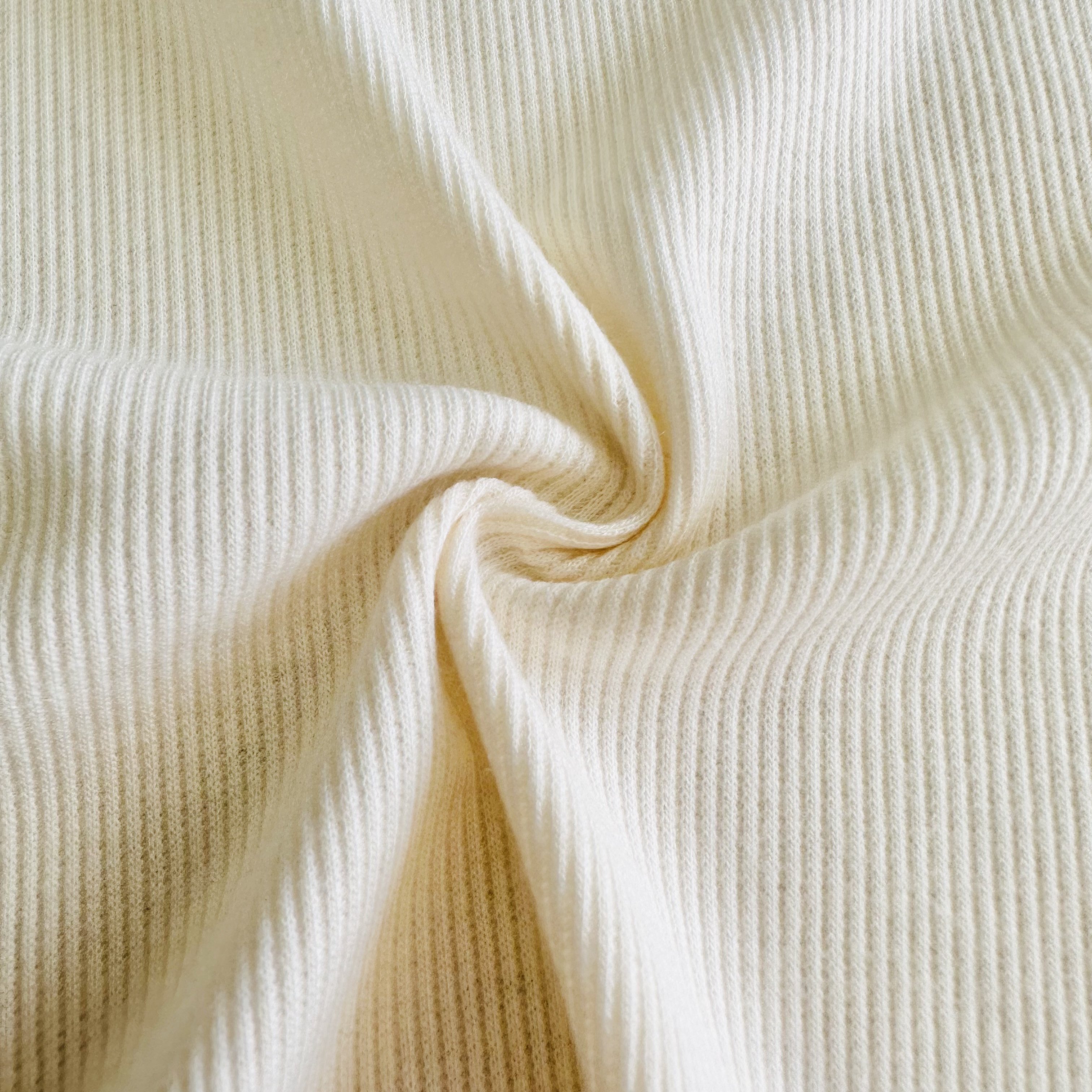 Custom TR 2x2 ribbed knit fabric 220gsm 68% polyester 29% Rayon 3% spandex stretch ribbed fabric for clothing