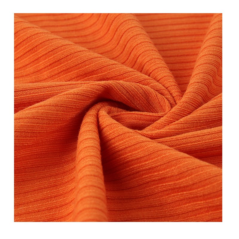 Hot-selling 4X3 ribbed elastic wide strip knitted four-sided high elastic fabric for clothing