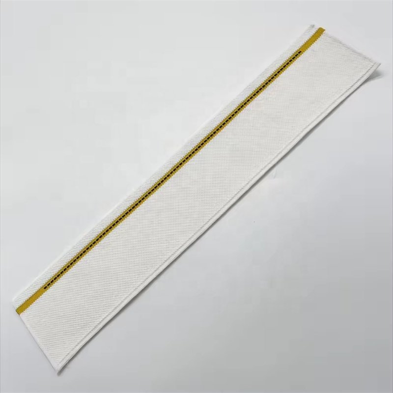 Custom Design Wholesale jacquard knit Collars Men's knitting rib lapel collar