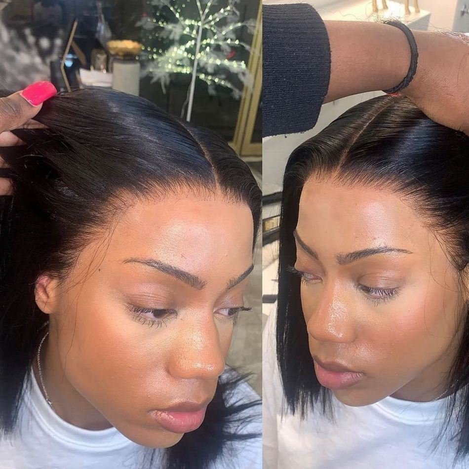 Short Bob Wigs Human Hair Lace Front Brazilian Hair Extensions Wigs For Black Women Wholesale Hd Lace Frontal Wigs Human Hair