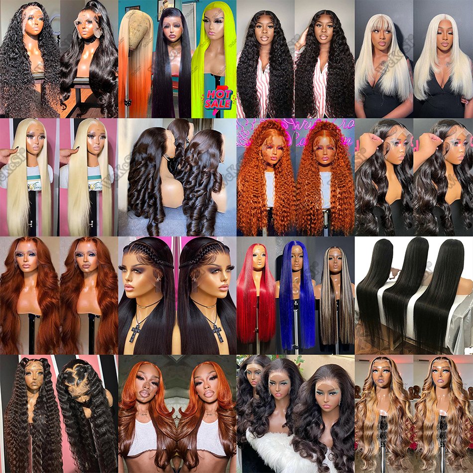 Raw 13x4 straight indian hair wigs human hair glueless full hd transparent lace front wigs bone straight remy hair hd lace wig