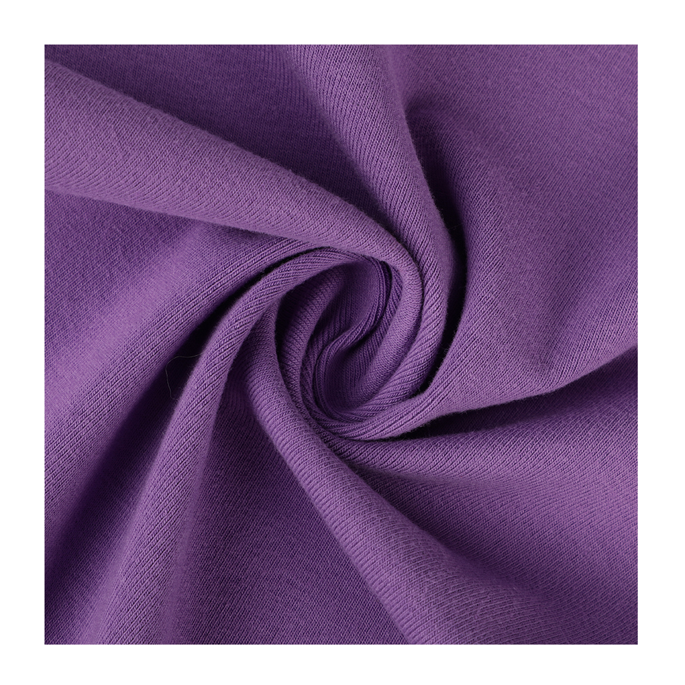 New Innovation Rib colth Customize Colors 95%C 5%Sp Cotton Rib 1*1Fabric for T-shirt