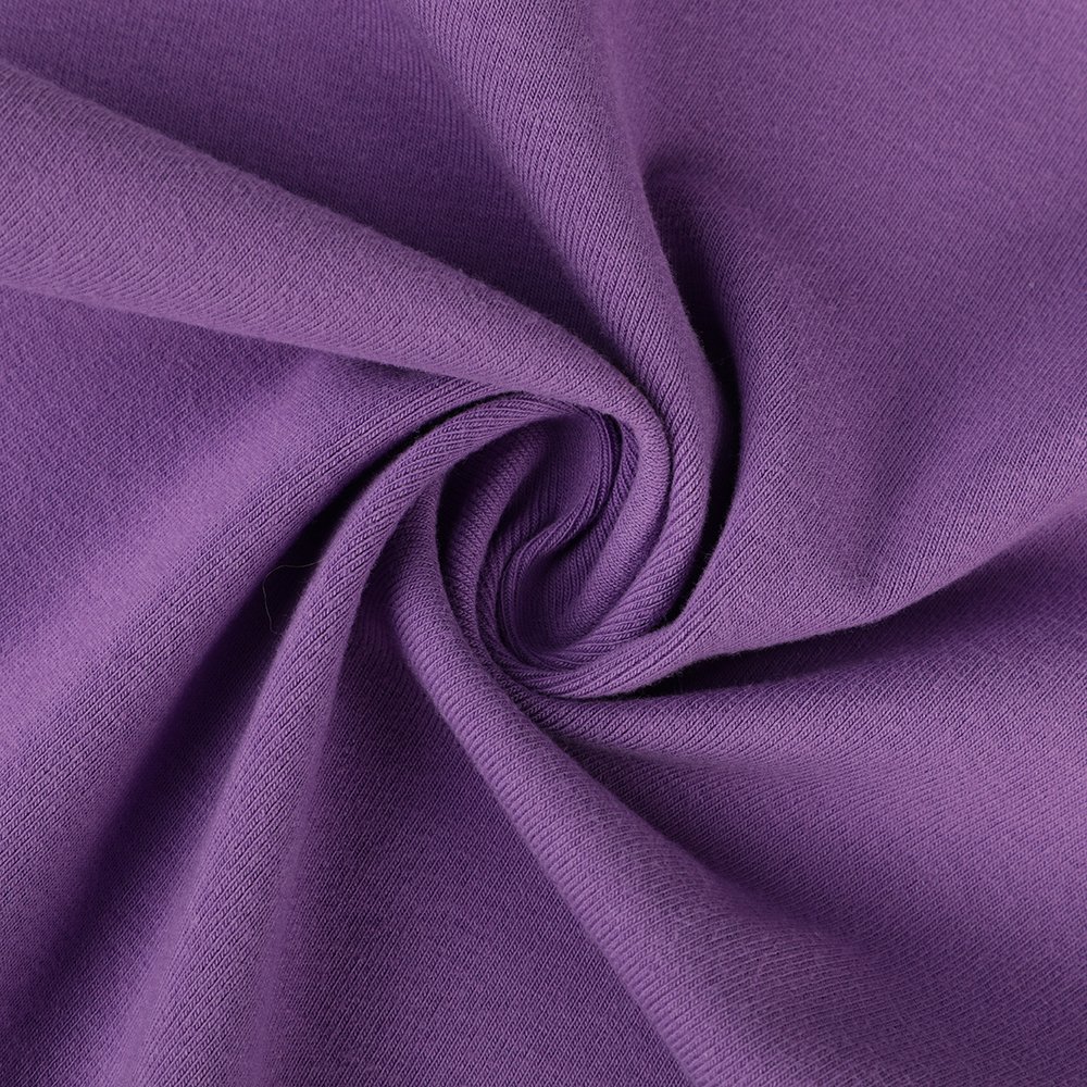 New Innovation Rib colth Customize Colors 95%C 5%Sp Cotton Rib 1*1Fabric for T-shirt