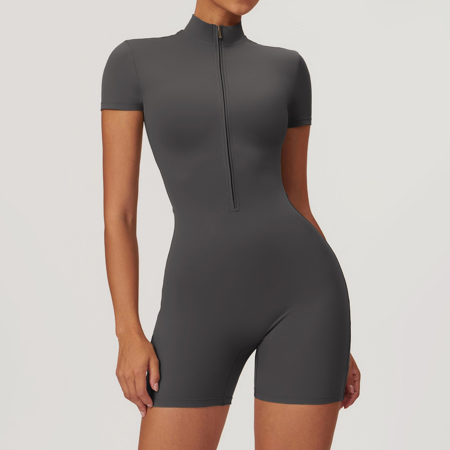 Breathable Sport wear running Set two-piece knitted Seamless Women tight Yoga Jumpsuit