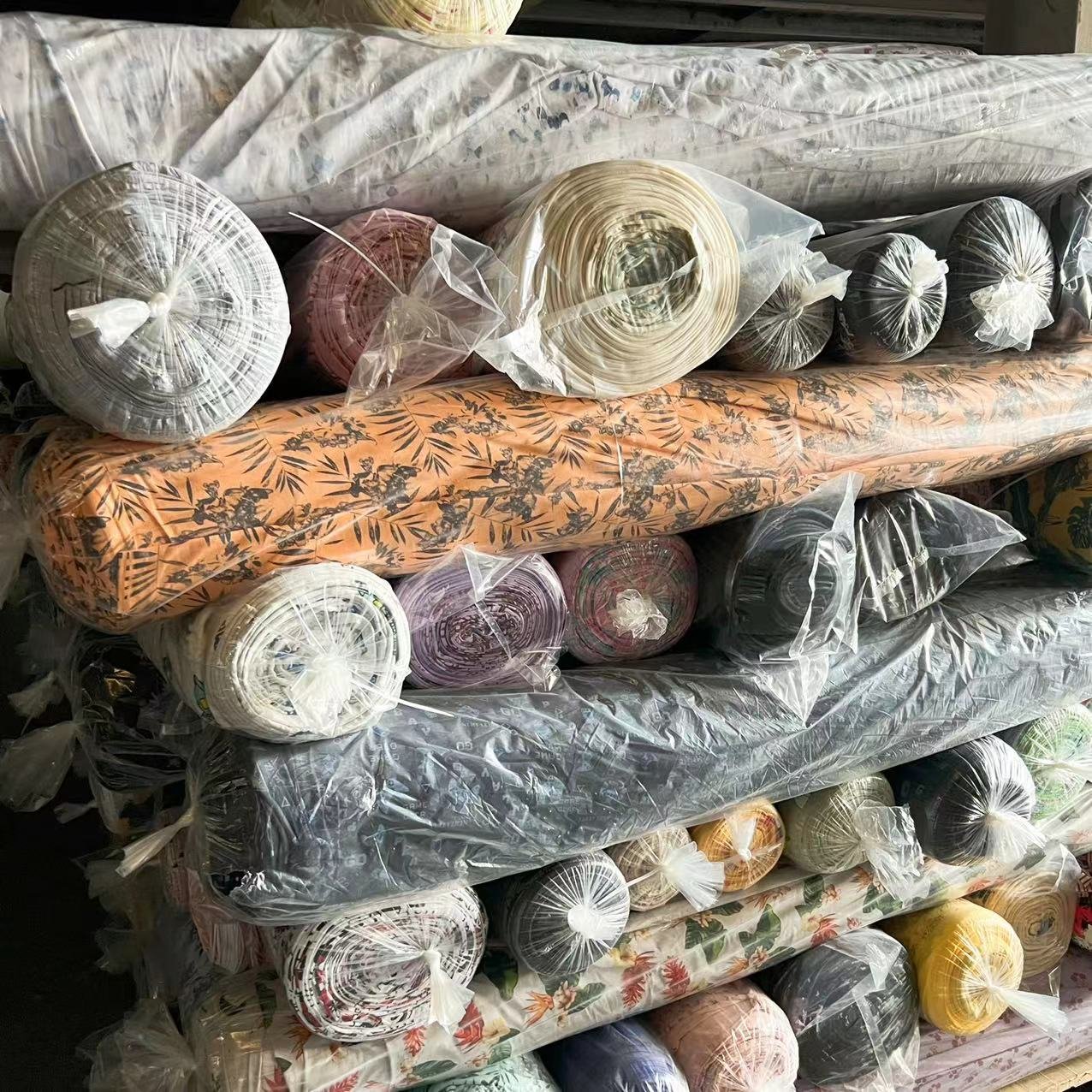 Manufacturers Direct Stock DTY Microfibre Printed Brushed Clothing Fabric 100% Polyester Printed for women's printed fabric