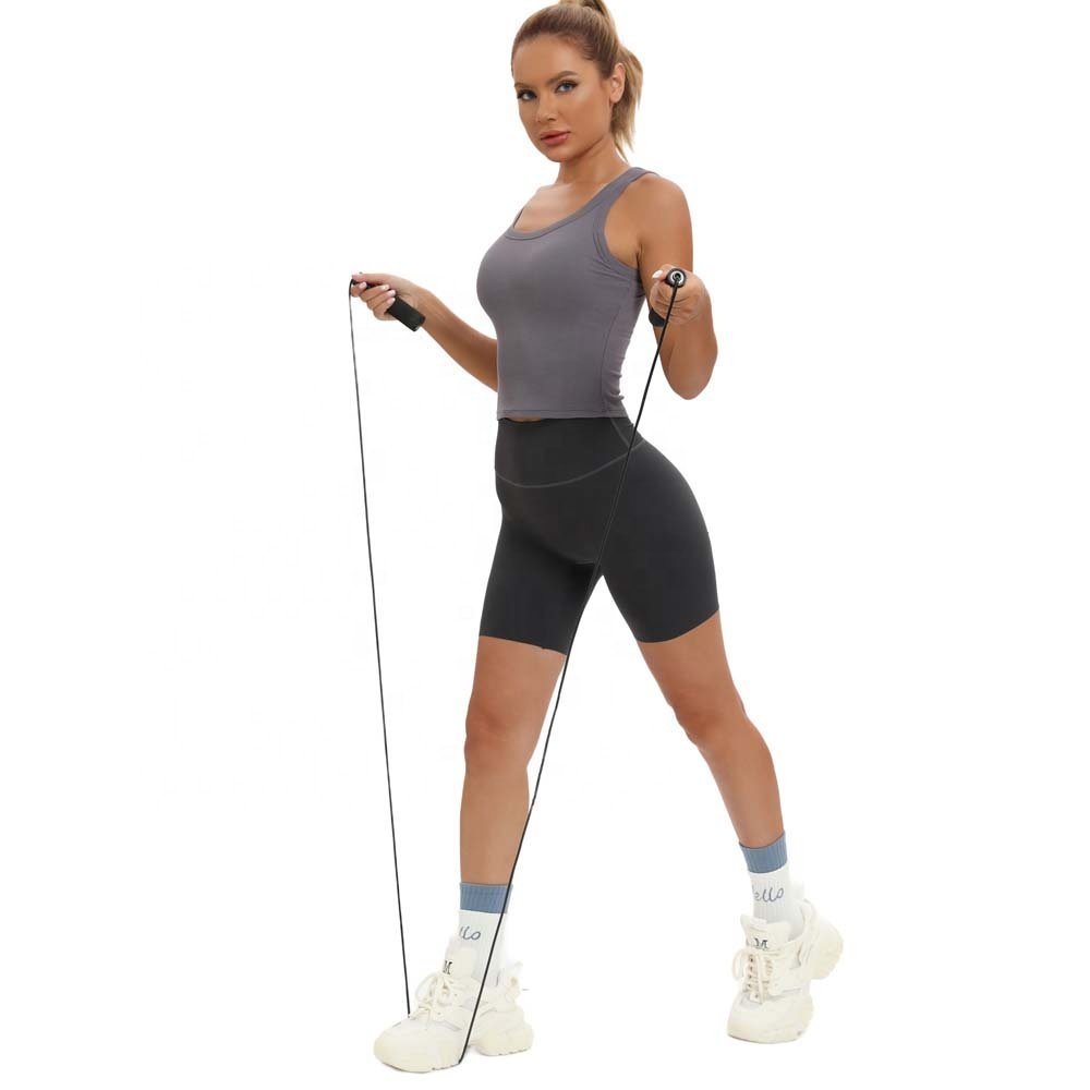 Women's Clothings Padded Yoga Fitness Vest Ribbed Tank Top for Women