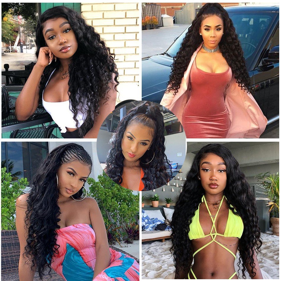 Wholesale 100% Human Hair Lace Front Wig, Raw Cuticle Aligned Hair Wig Full 13x4 Hd Transparent Lace Frontal Wig For Black Women