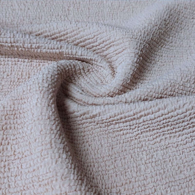 Factory Price Elastic Spandex Crinkle Knit Rib Fabric Nylon Swimwear Seersucker Fabric for Swimsuit Bikini