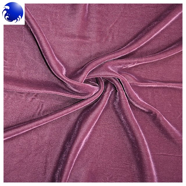 Korea Velvet 9000 fabric 100 Polyester Best Selling Micro Velvet 9000