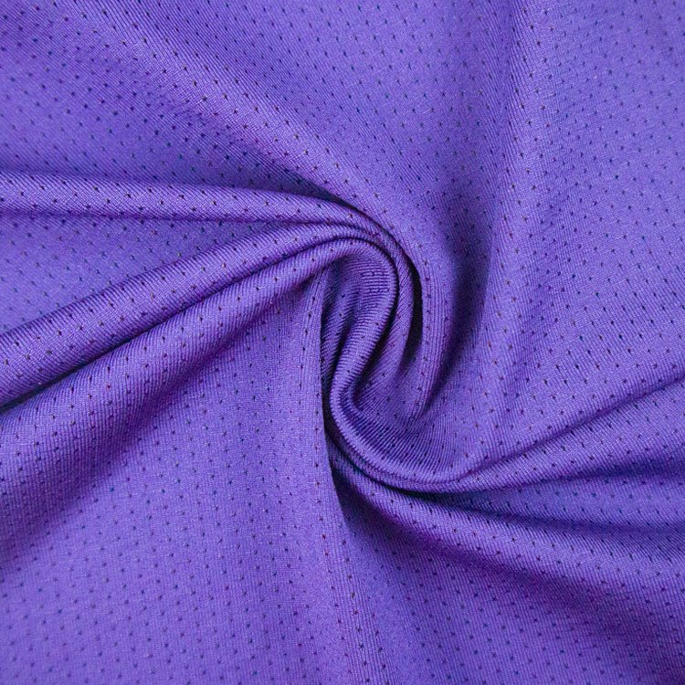 High quality small hole mesh fabric polyester spandex mesh lining fabric for sportswear