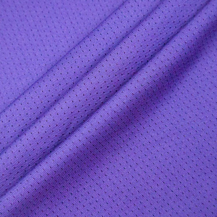 High quality small hole mesh fabric polyester spandex mesh lining fabric for sportswear