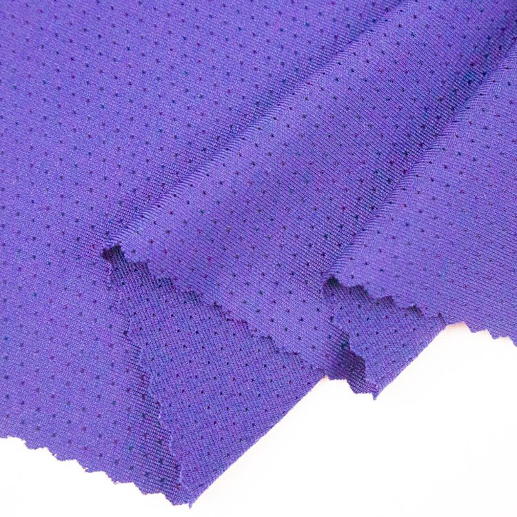 High quality small hole mesh fabric polyester spandex mesh lining fabric for sportswear