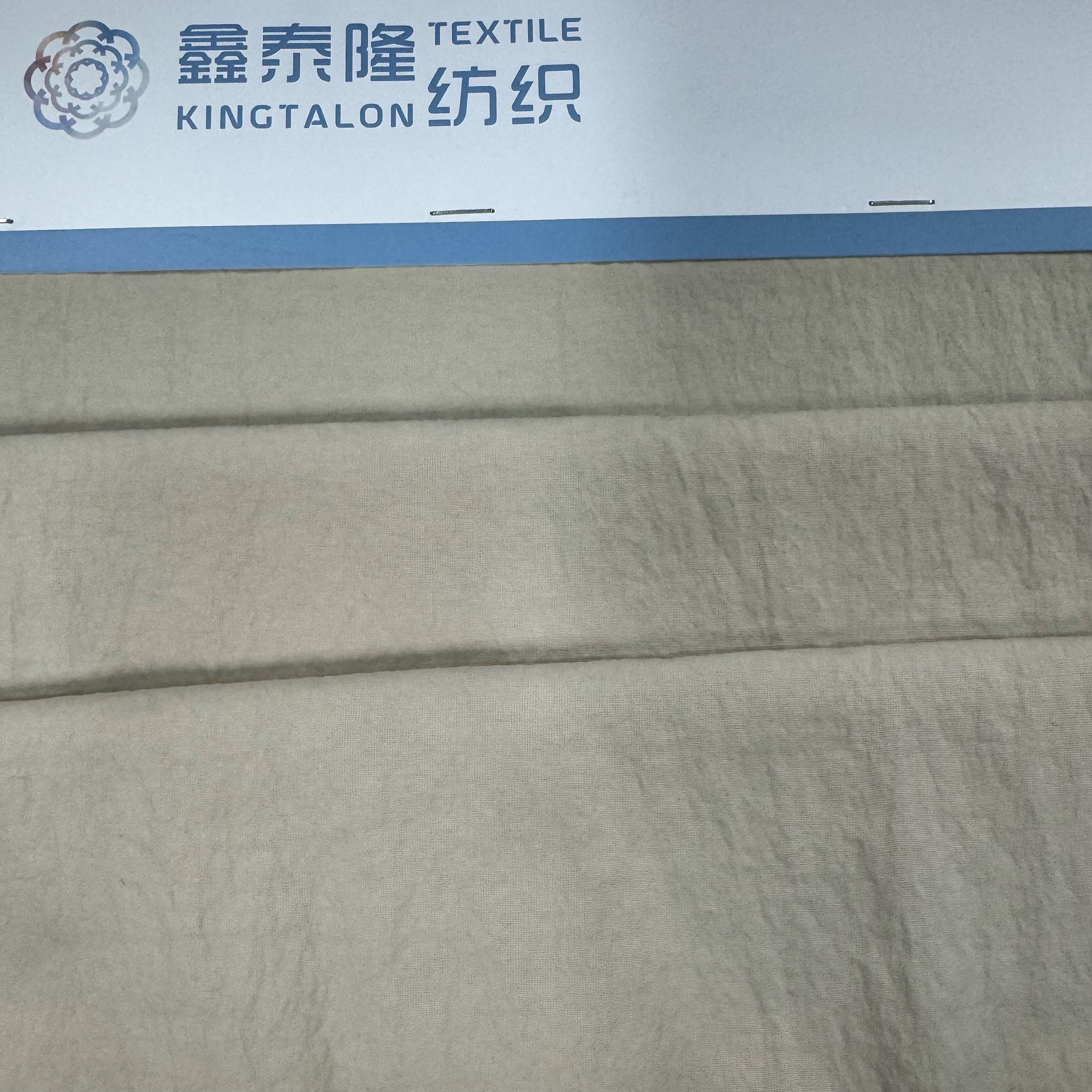 70D*160D NYLON TAFFETA CRINKLE TASLON FABRIC FOR WINTER JACKET RECYCLED/ECO- FABRIC FOR DOWNJACKET