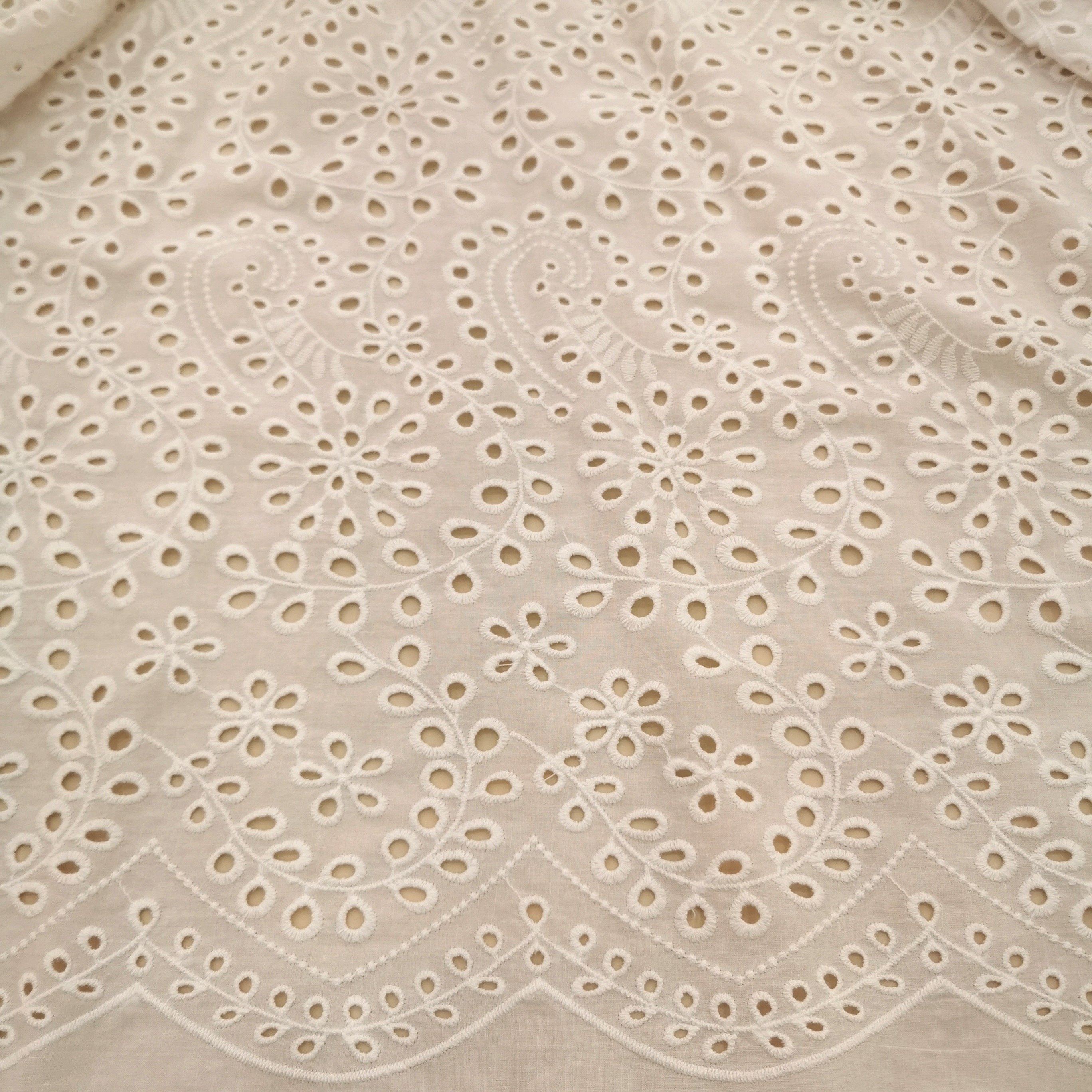 New fashionable skin-friendly soft European bridal dress fabric Dubai white guipure lace embroidery lace fabric wedding lace