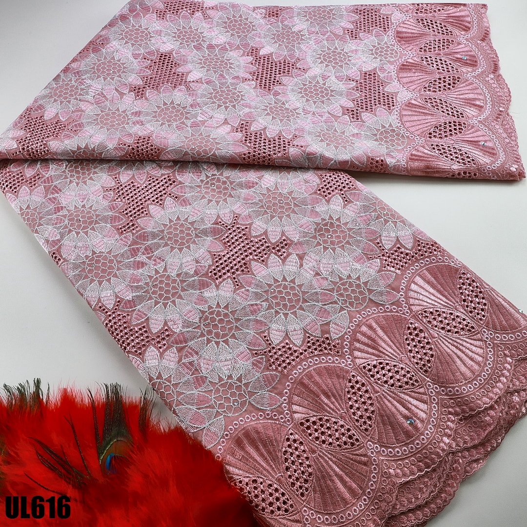 2024 Newest and Advanced Technology with Good Price Nigerian Embroidery Fabric
