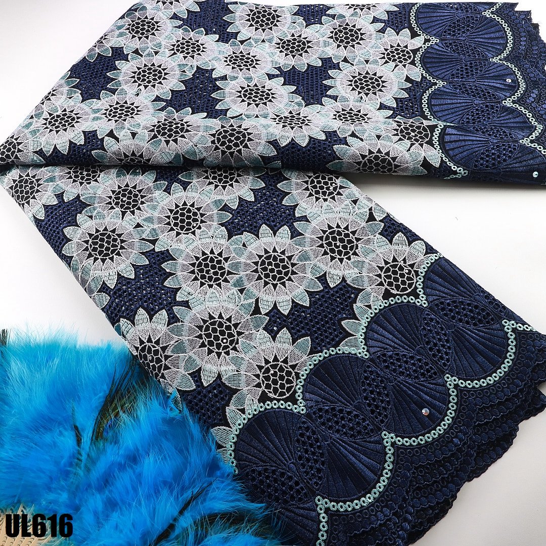 2024 Newest and Advanced Technology with Good Price Nigerian Embroidery Fabric