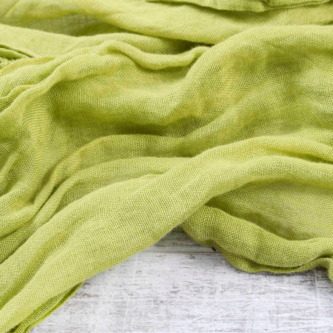 64gsm Colorful Solid Color Plain dyed 100% Pure Ramie Fabric for Shawl