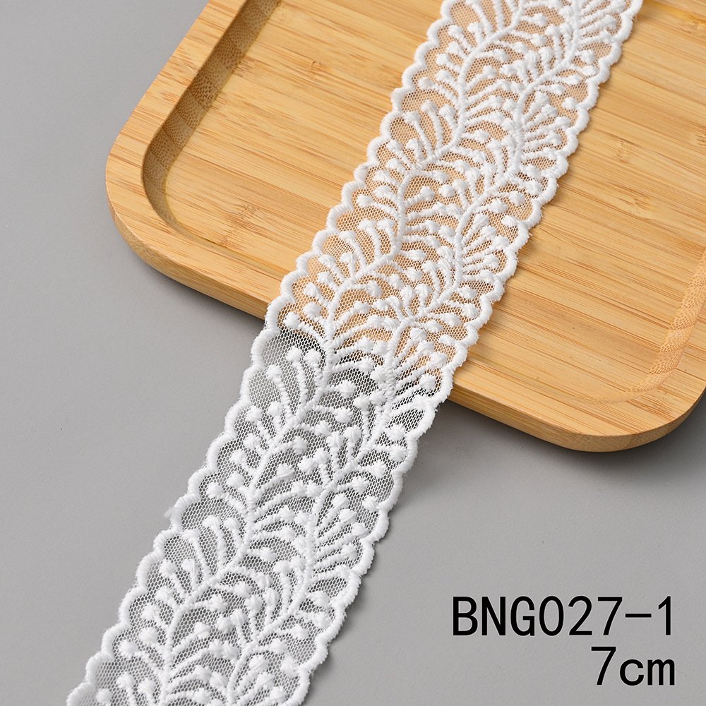 Ivory Stitching Lace Ribbon Wedding Party Craft Clothing Sewing Fabric Diy Handmade Accessories