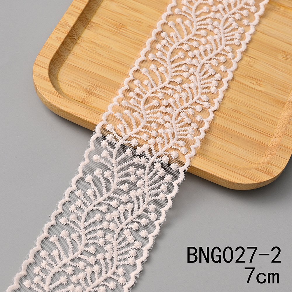 Ivory Stitching Lace Ribbon Wedding Party Craft Clothing Sewing Fabric Diy Handmade Accessories