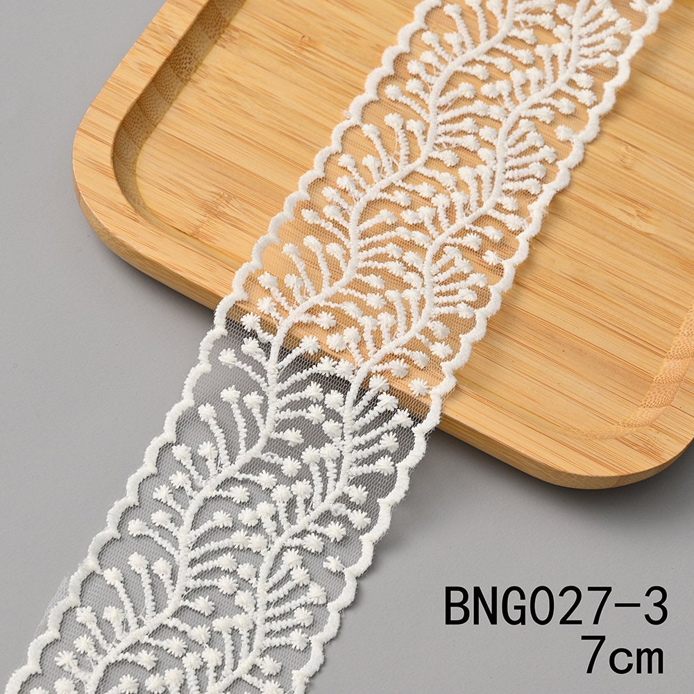 Ivory Stitching Lace Ribbon Wedding Party Craft Clothing Sewing Fabric Diy Handmade Accessories