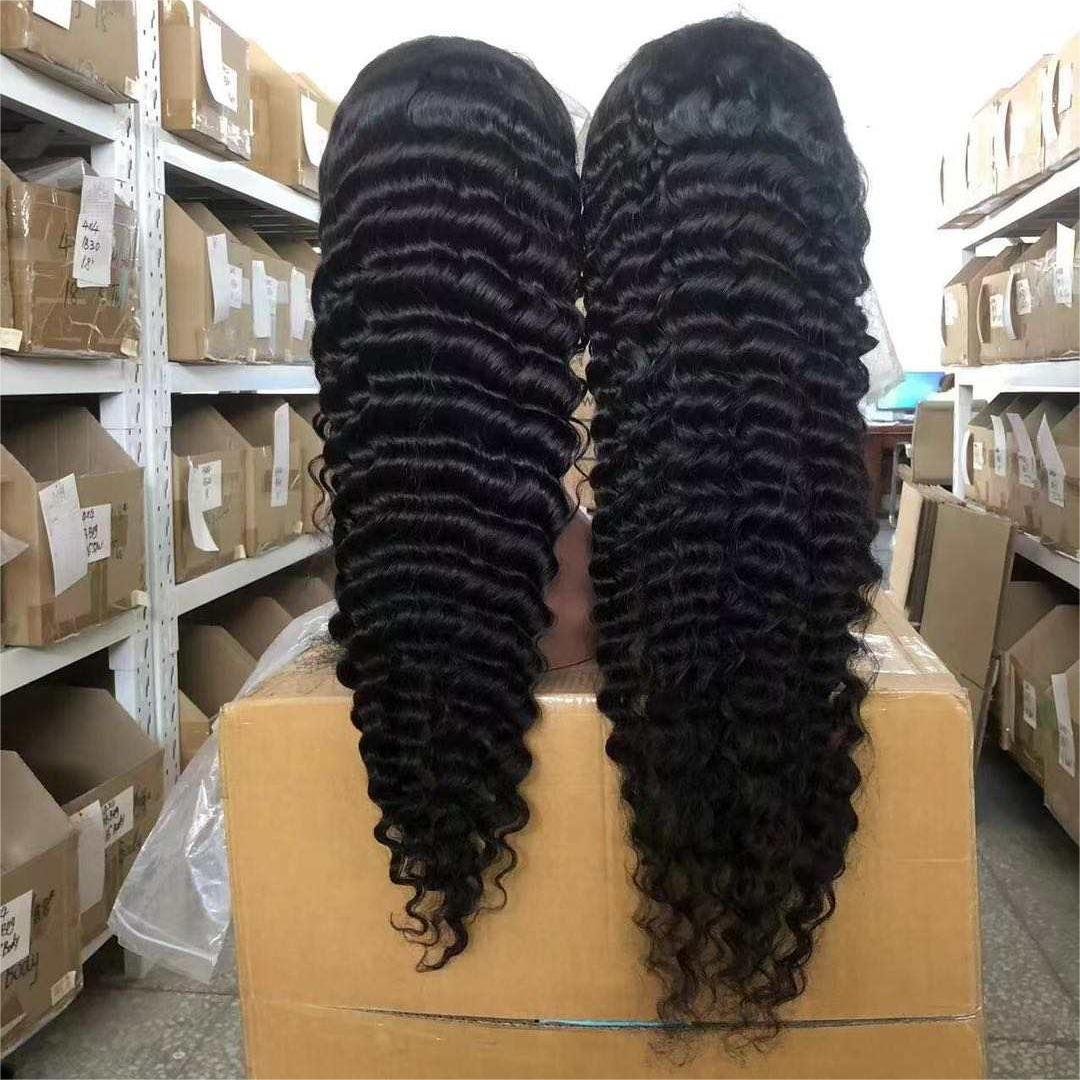 30 Inch Hd Deep Wave Lace Frontal Wig 40 Inch Deep Wave 13x4 Lace Front Wig 250 Density Vietnam Deep Wave Wigs for Black Women