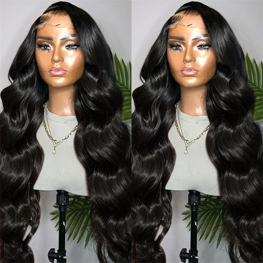 Virgin hair vendor 13x4 lace front human hair wigs Vietnamese raw hair wigs full lace weaves 210% natural black ready to ship