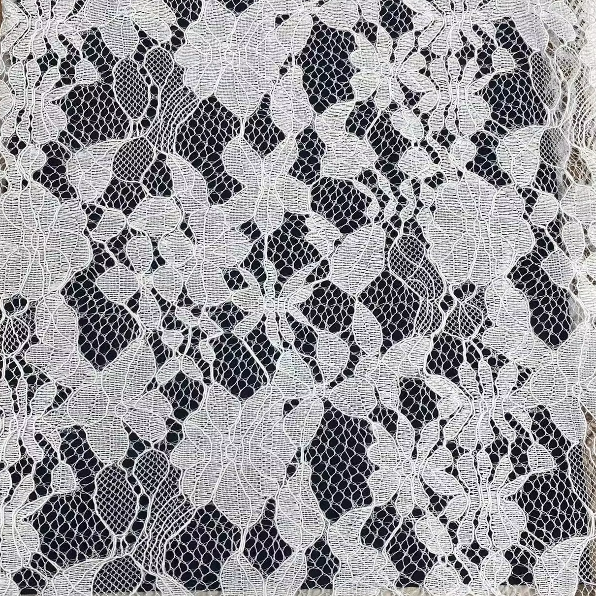 100% polyester lace fabric,Flower lace embroidery fabric,wedding dress lace fabric for women ,Soft ,Multi-color custom,wholesale