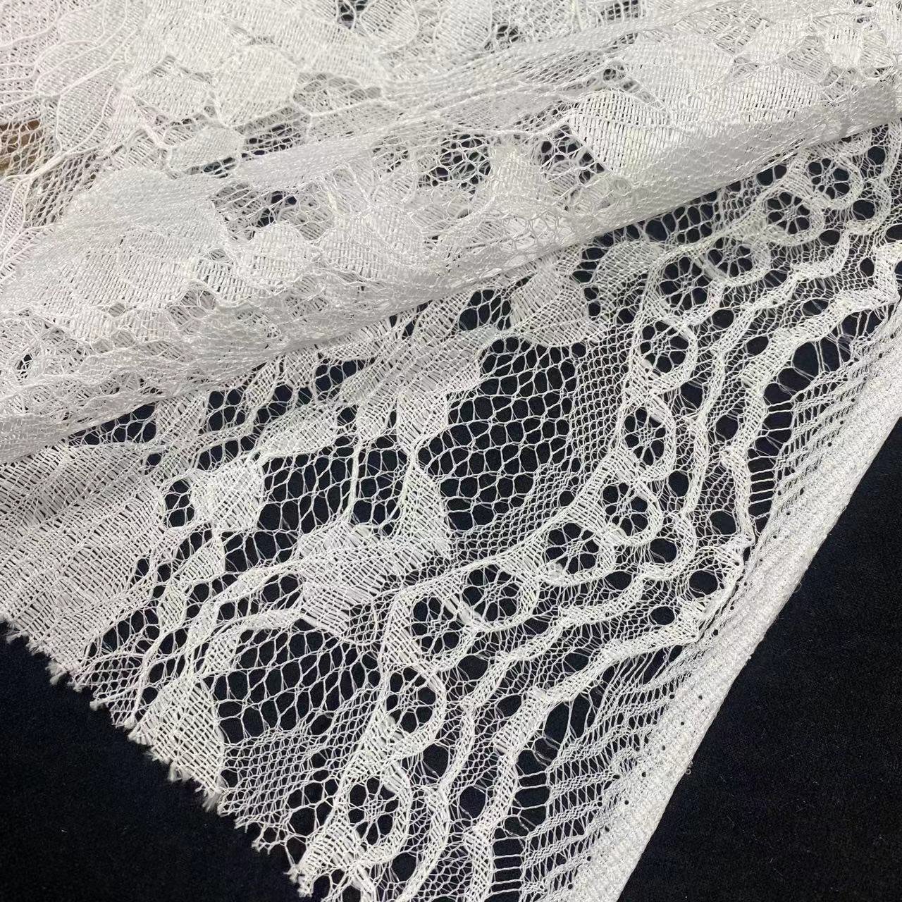 100% polyester lace fabric,Flower lace embroidery fabric,wedding dress lace fabric for women ,Soft ,Multi-color custom,wholesale