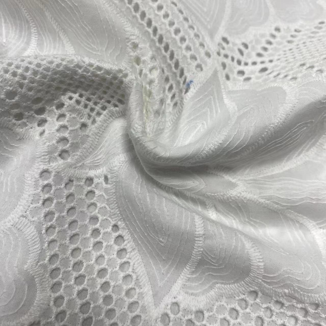 100%Cotton embroidery fabric,plain flower embroidery,Can be made clothing fabrics,multi-color custom,wholesale cotton fabric