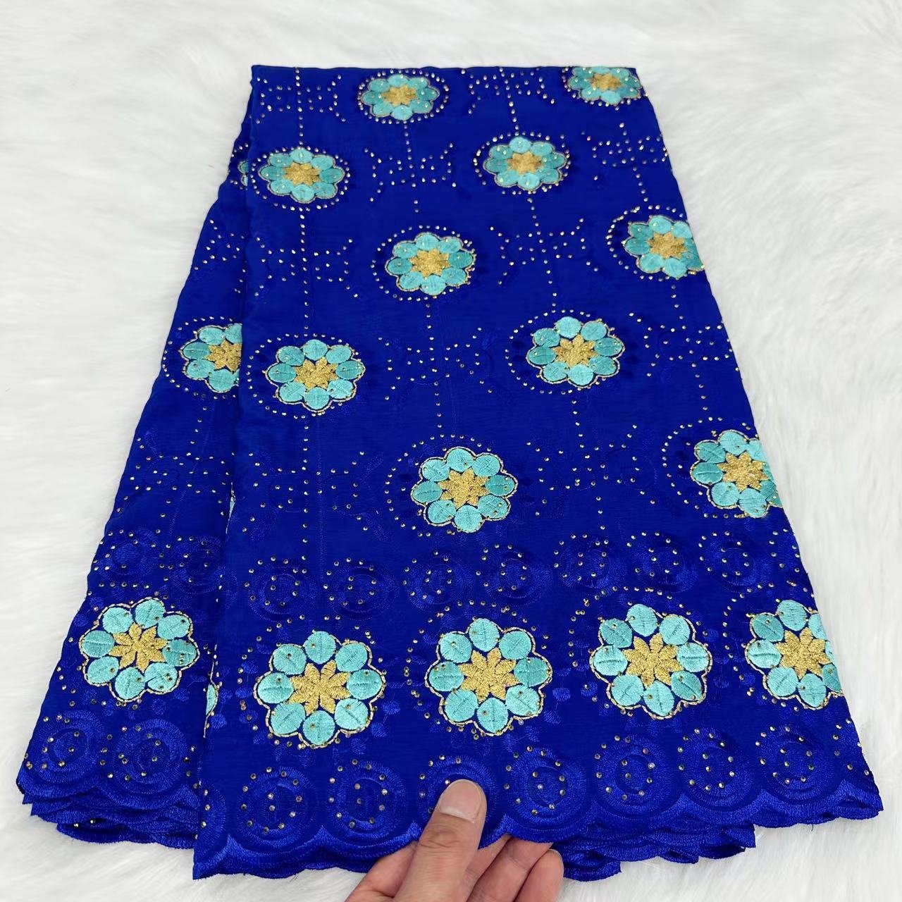 High quality swiss 100% cotton voile lace austria african lace fabric african swiss voile lace dubai