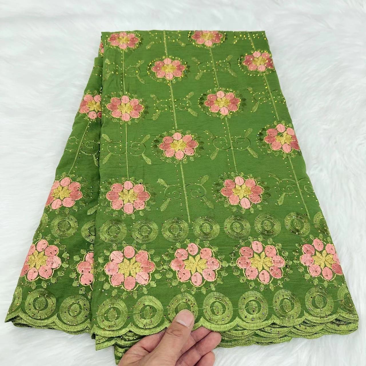 High quality swiss 100% cotton voile lace austria african lace fabric african swiss voile lace dubai