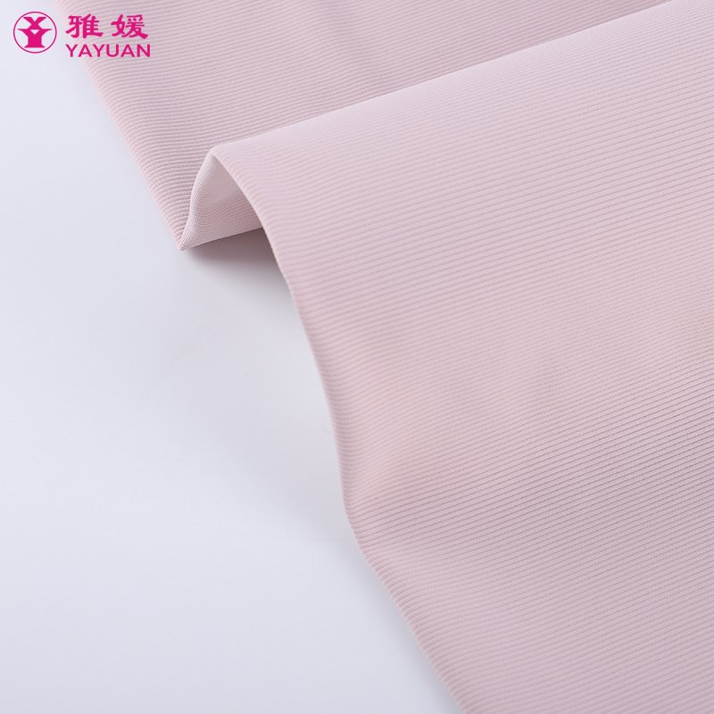 Good Quality 4 Way Stretch Ribbed Nylon 26 Spandex 74 Yoga Clothes Sportswear Shapewear Fabric Nylon Spandex Fabric