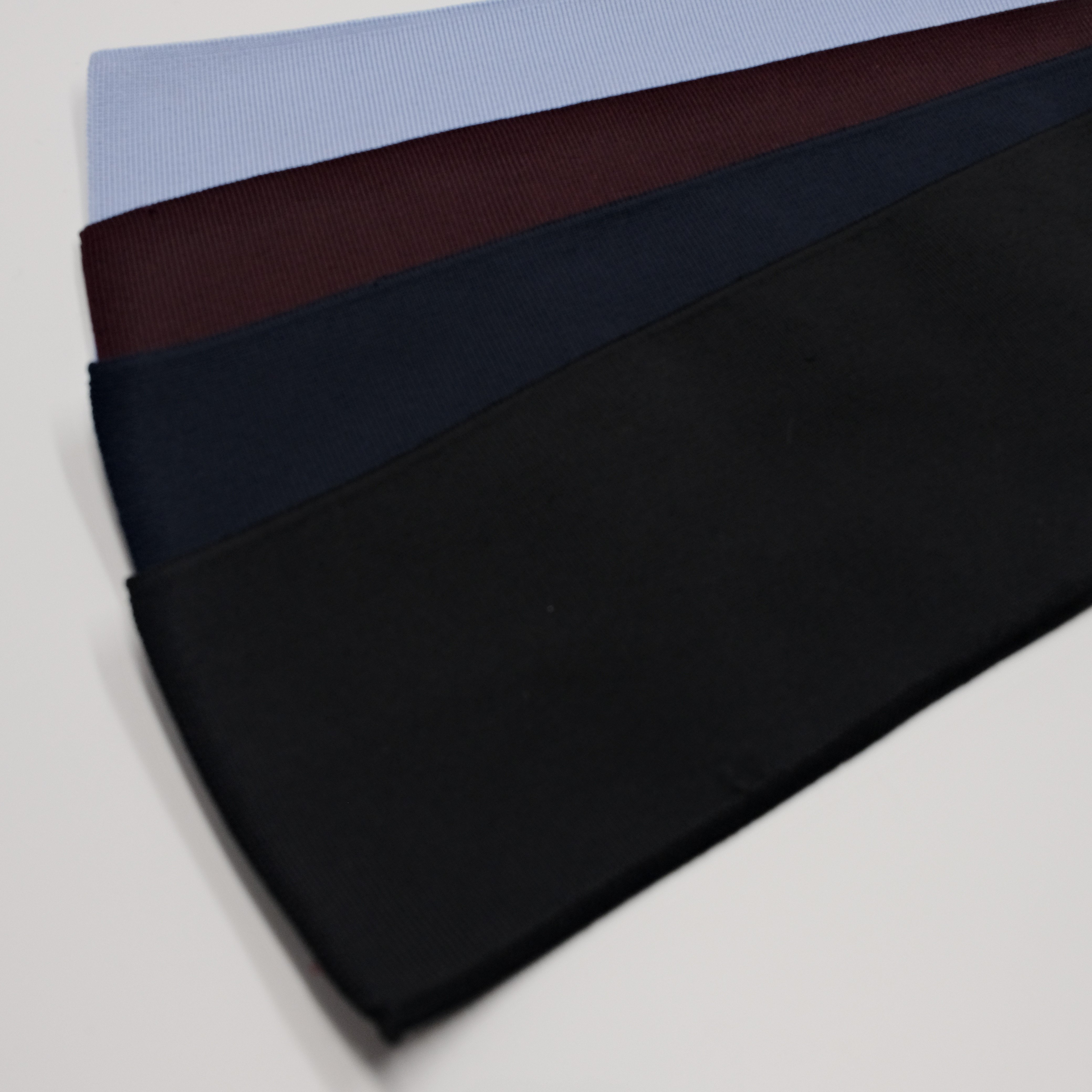 Eco-friendly Cotton Flat Knitting Collar Knitting Rib For Neckline Cuff Polo Shirt