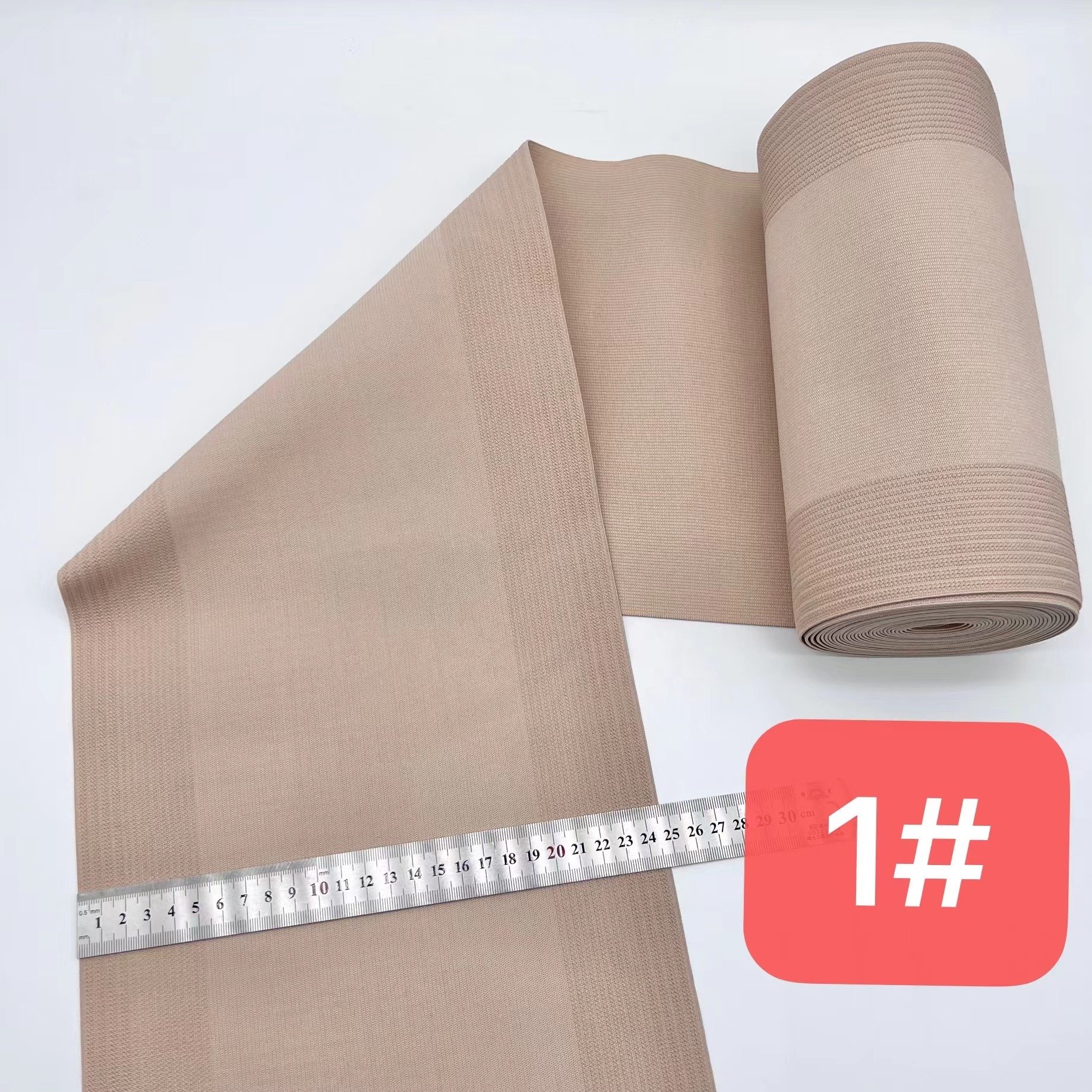Jiarongfa Factory customized 6cm Women's Waist Abdominal Belt High Elastic Medical Crochet Knitted Belt for Fitness Shaping Belt