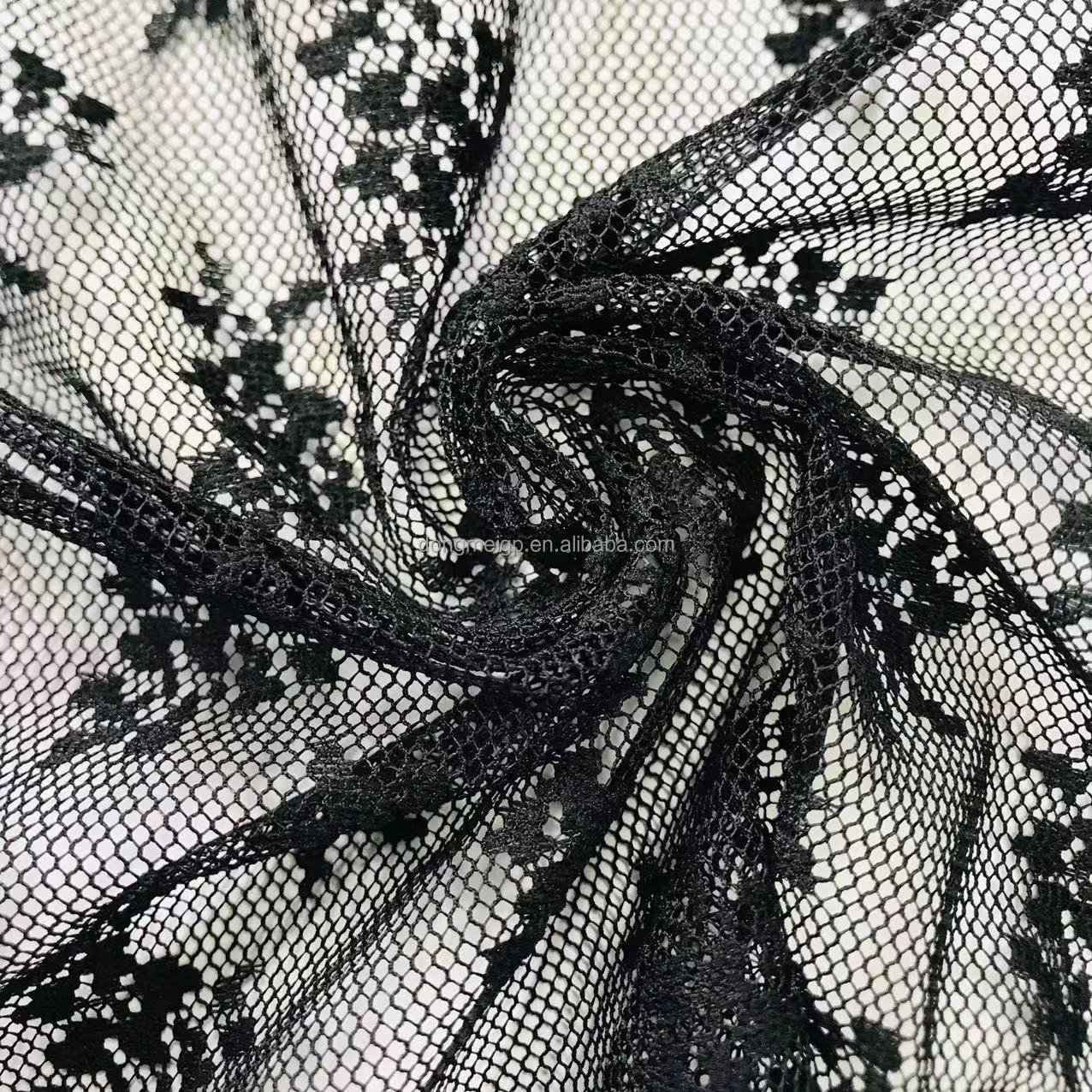soft tulle polyester mesh fabric girls women's wedding dress toys garment ingredient mesh embroidery fabric