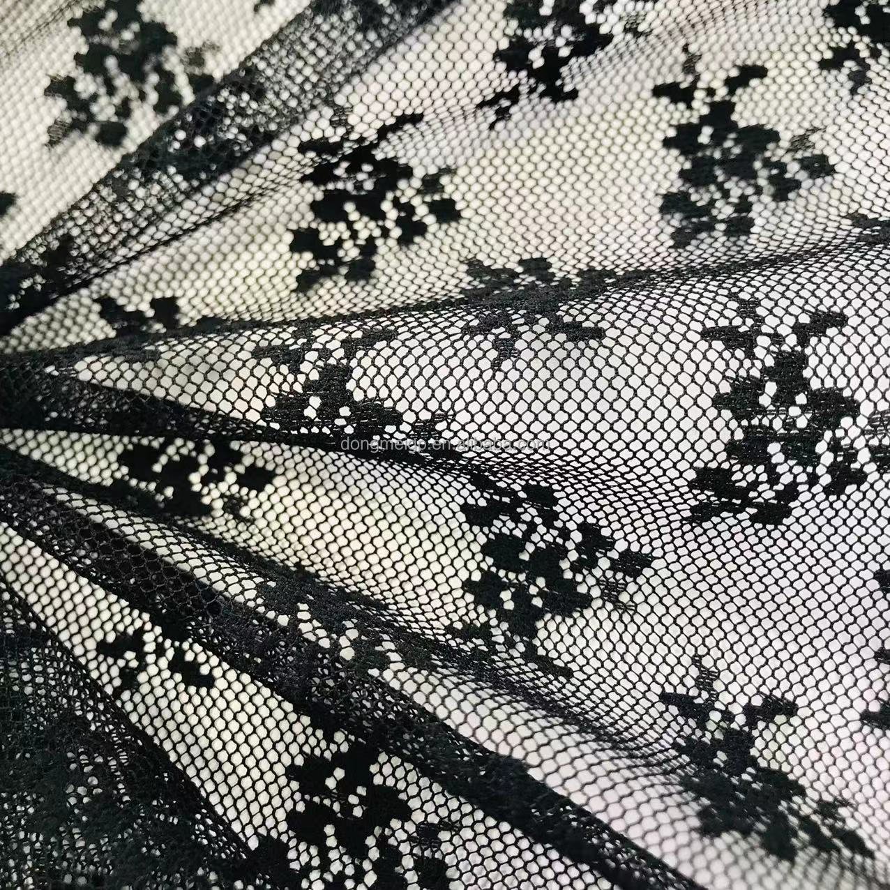 soft tulle polyester mesh fabric girls women's wedding dress toys garment ingredient mesh embroidery fabric