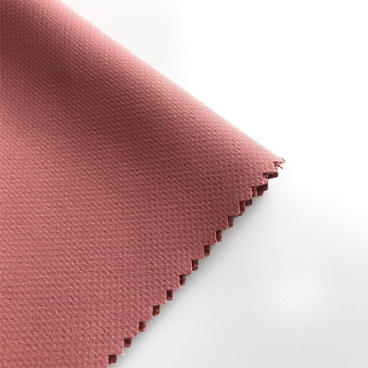 Polyester spandex Ripstop backside woven rib knit fabric for mountaineering pants