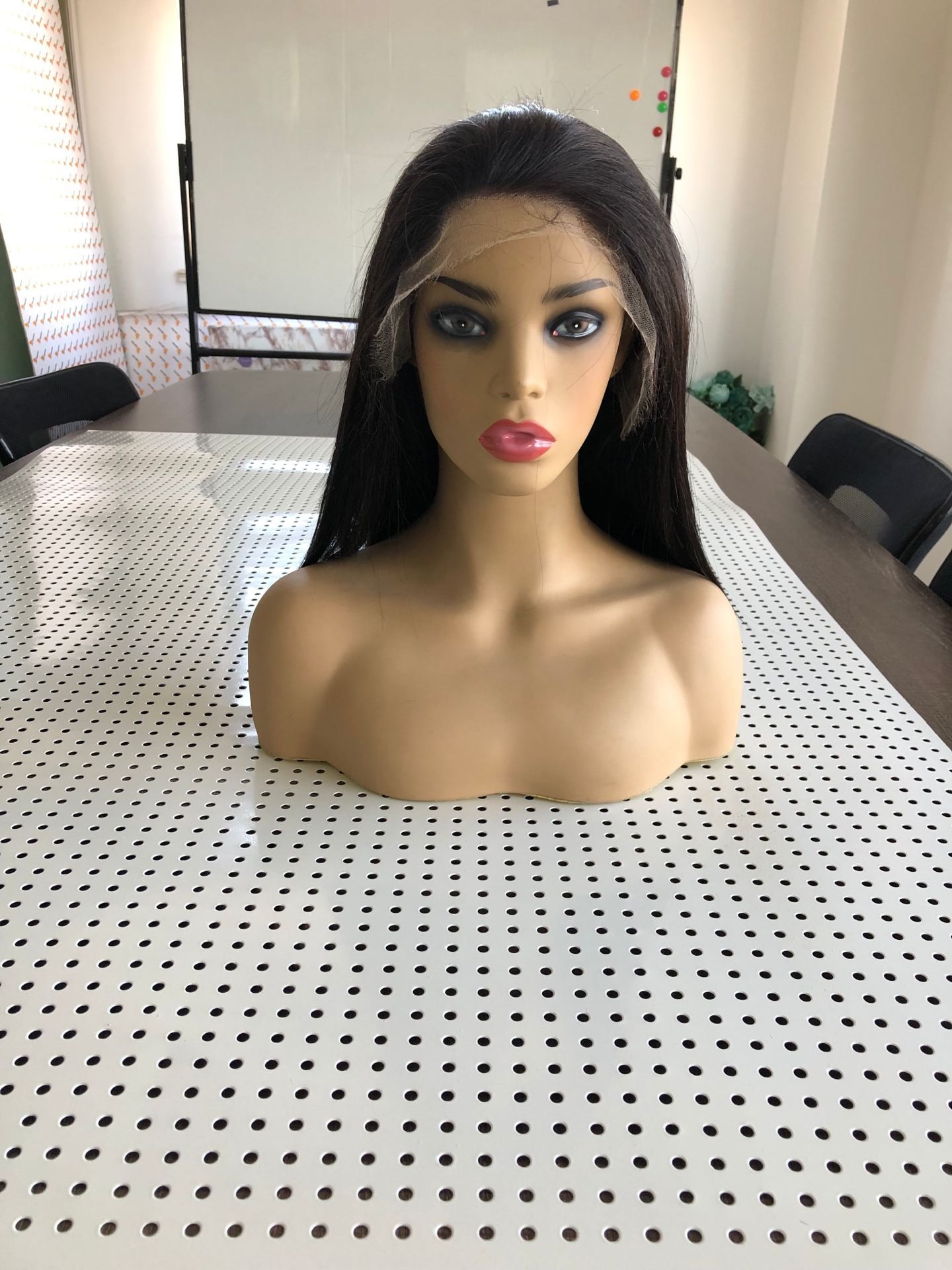 Best Hotselling Human Hair HD Lace Full Lace Wigs Hair for Black Transparent Brazilian Chinese Women 1 Piece Long Swiss Lace
