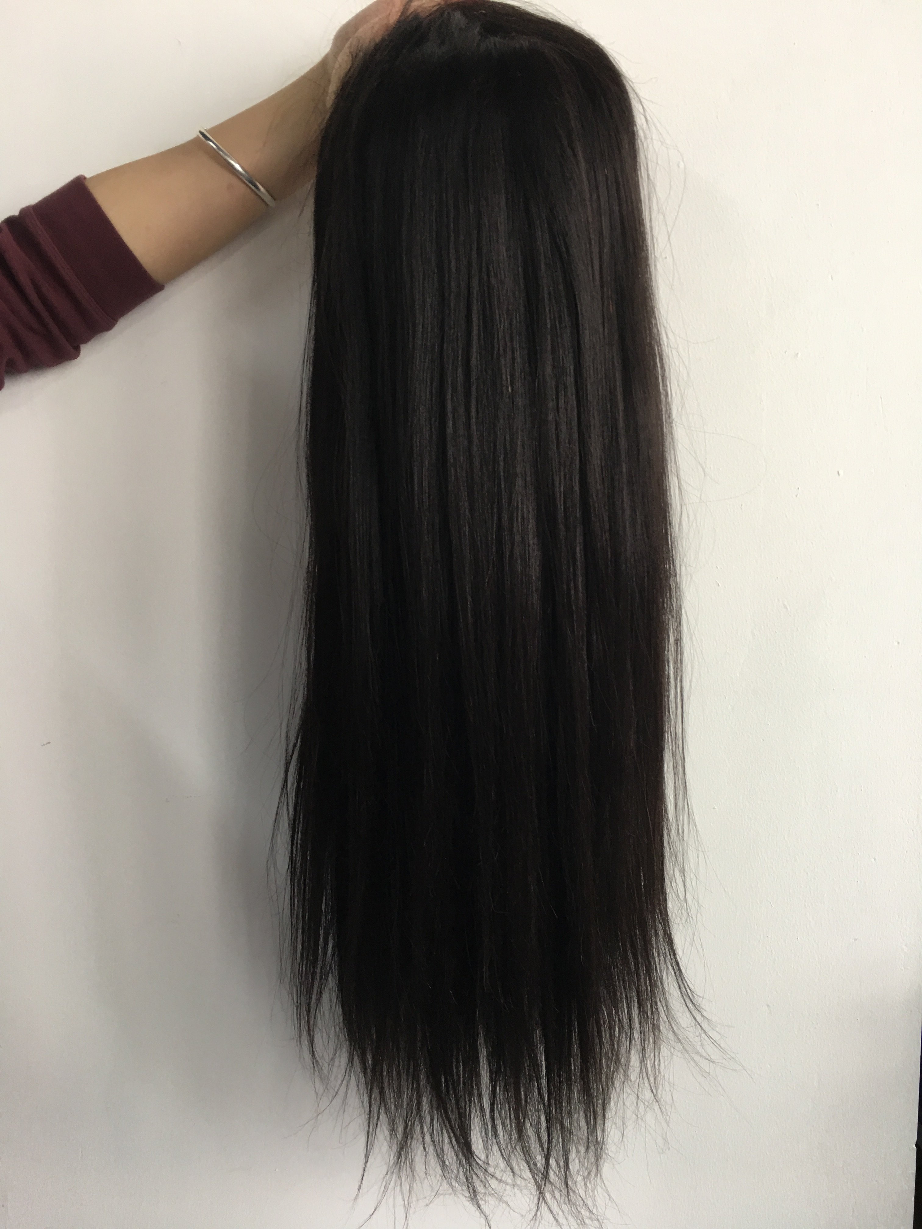 Best Hotselling Human Hair HD Lace Full Lace Wigs Hair for Black Transparent Brazilian Chinese Women 1 Piece Long Swiss Lace