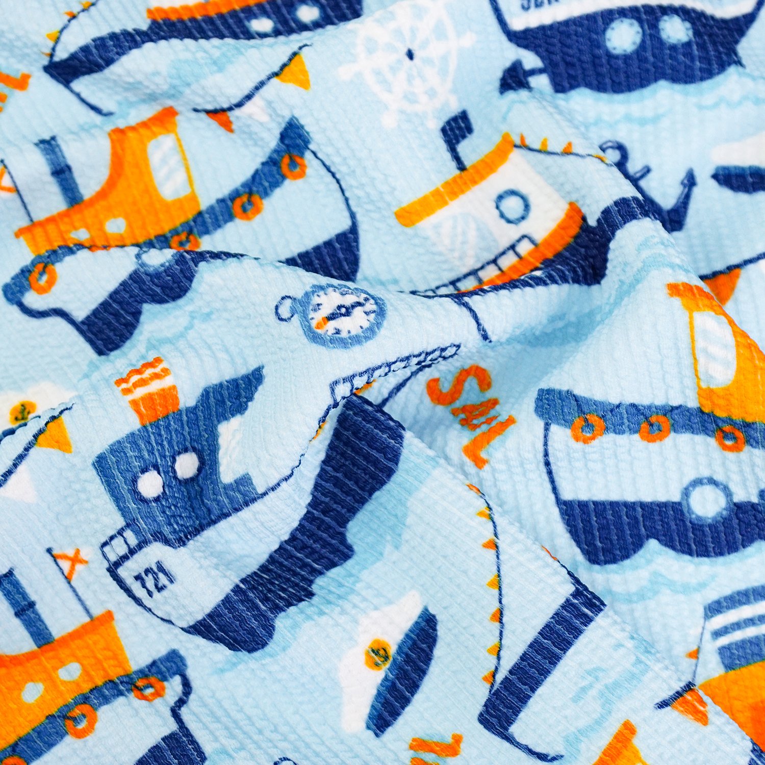Hot sale custom printing polyester fabric rib fabric structure jacquard fabric factory for clothing