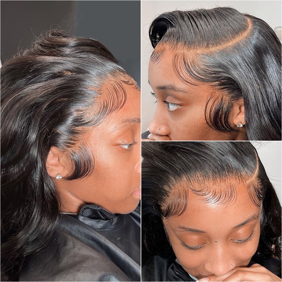 150% 180% Density HD Full lace Human Hair Wig,Glueless Full HD Lace wig,Natural Virgin Human Hair Lace Front Wig for Black Women