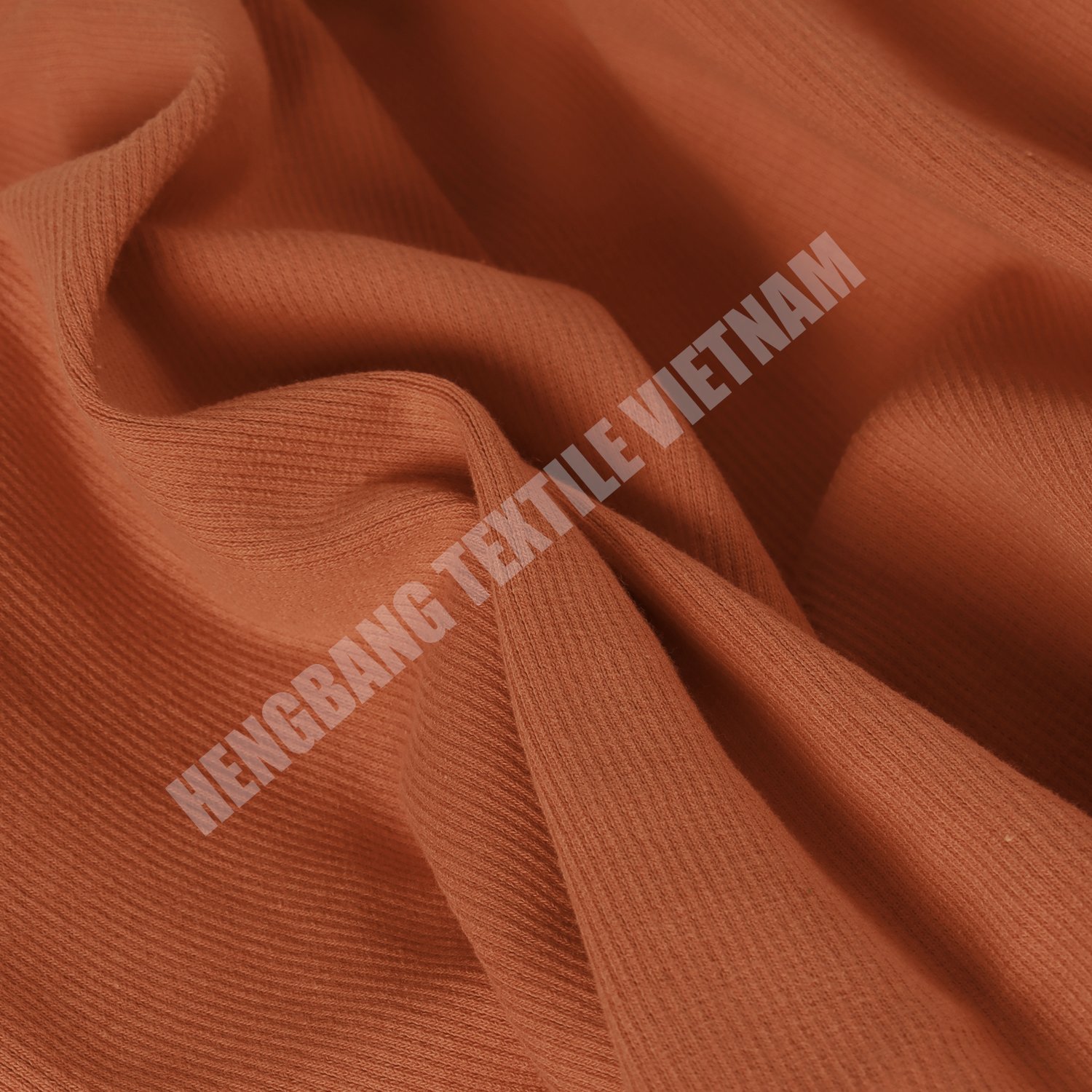 High quality recycled cotton polyester spandex 2x2 ribbed fabric for knitted cuffs and neckline