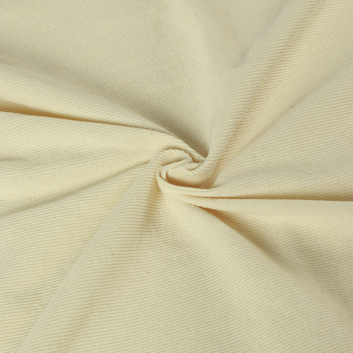 High quality recycled cotton polyester spandex 2x2 ribbed fabric for knitted cuffs and neckline