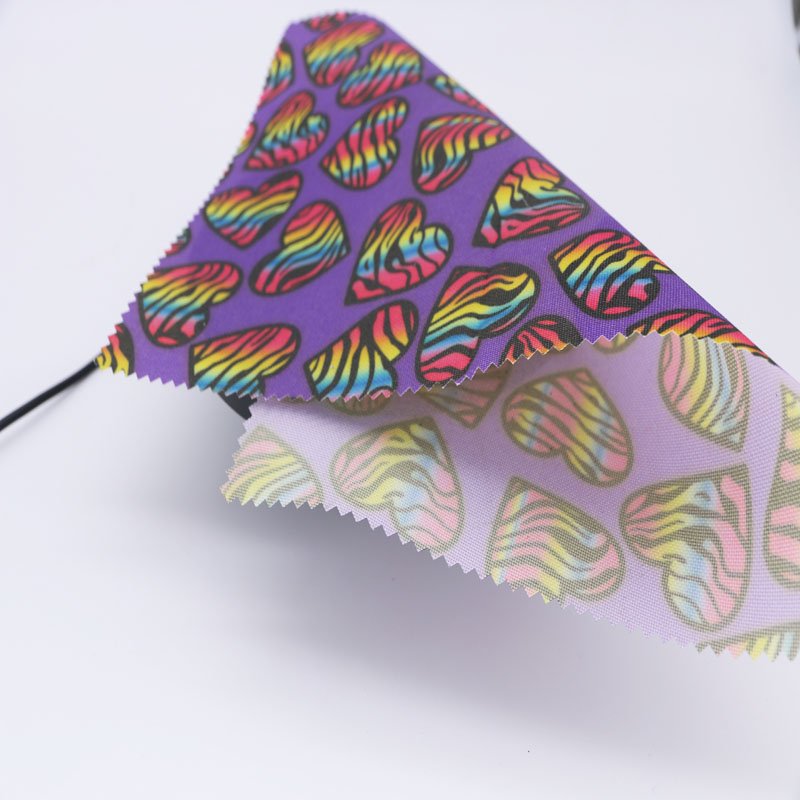 Custom Design 100% Polyester 200D*200D Fabric Digital Printing for Lady Bags New and Unique Design