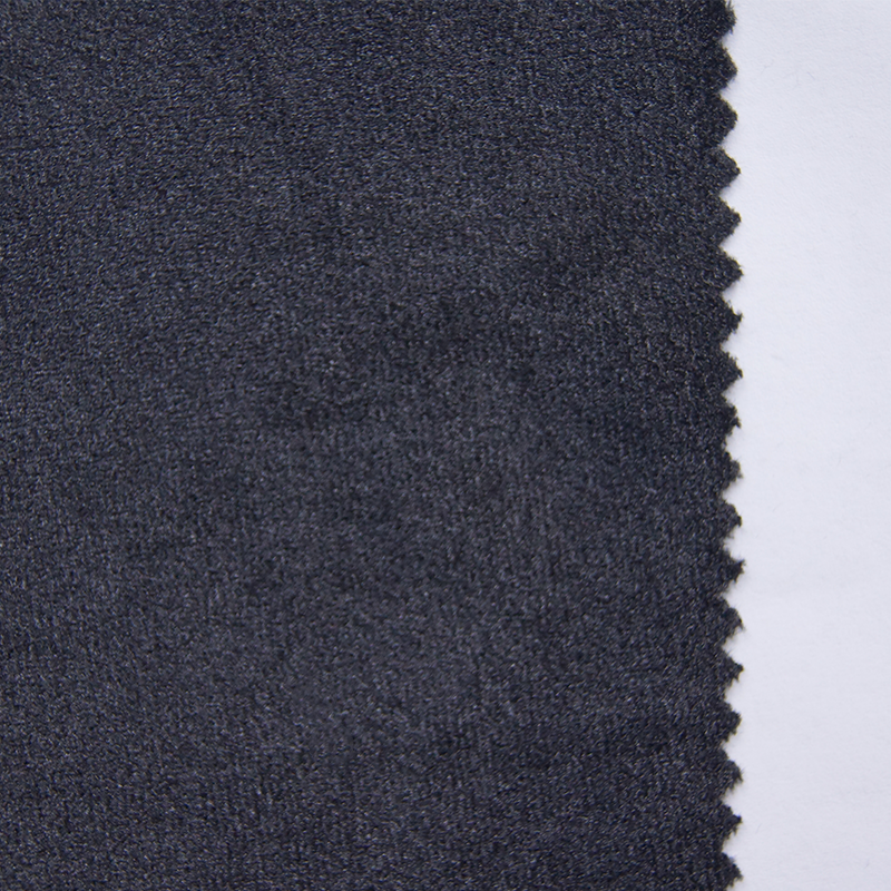 High Quality Velvet Dralon elastane Knit oeko-tex certified hoodie knitted fabric hoodie knitted fabric