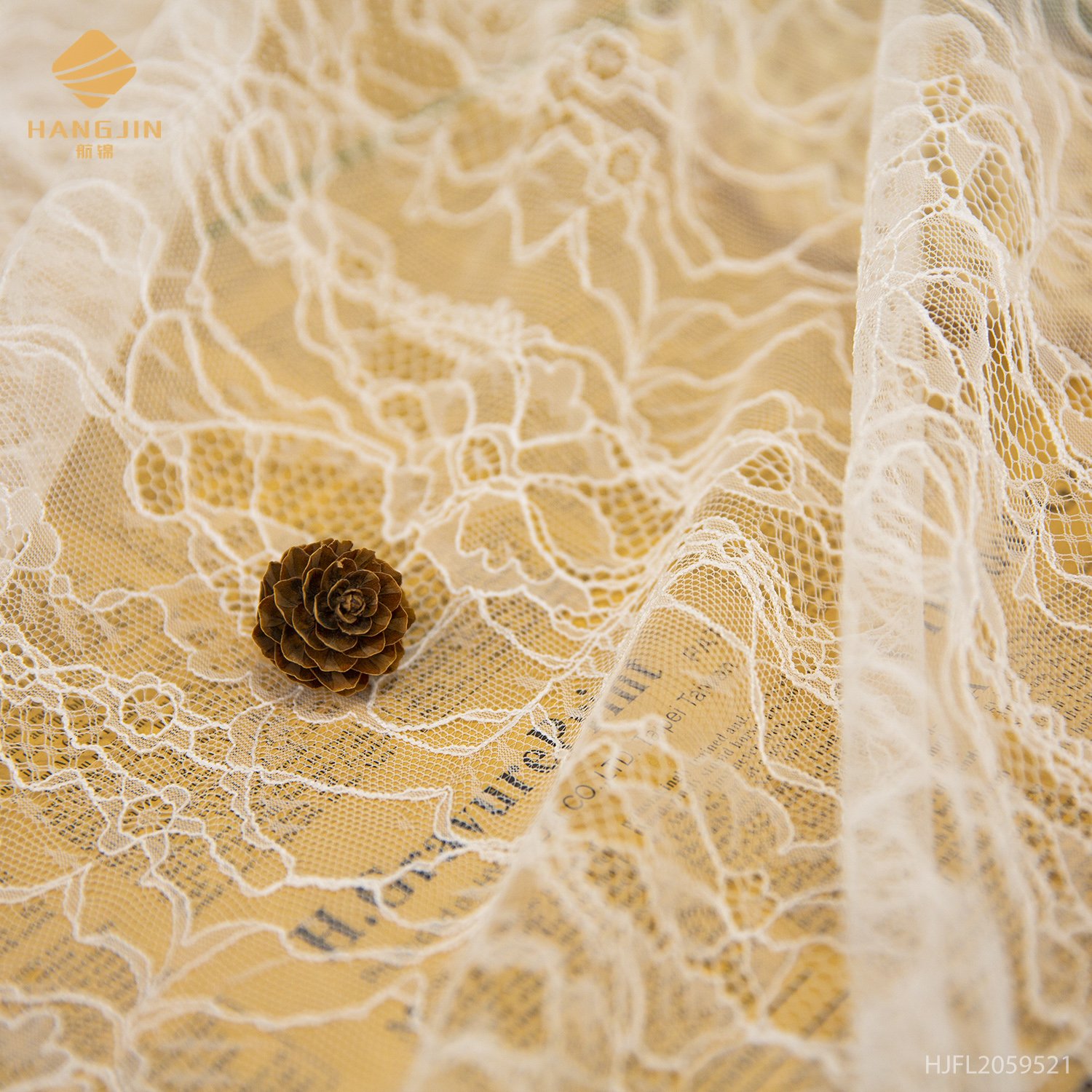 3D Embroidery Bridal French lace fabric floral Lace Fabric For Wedding Dress Bridal Veils