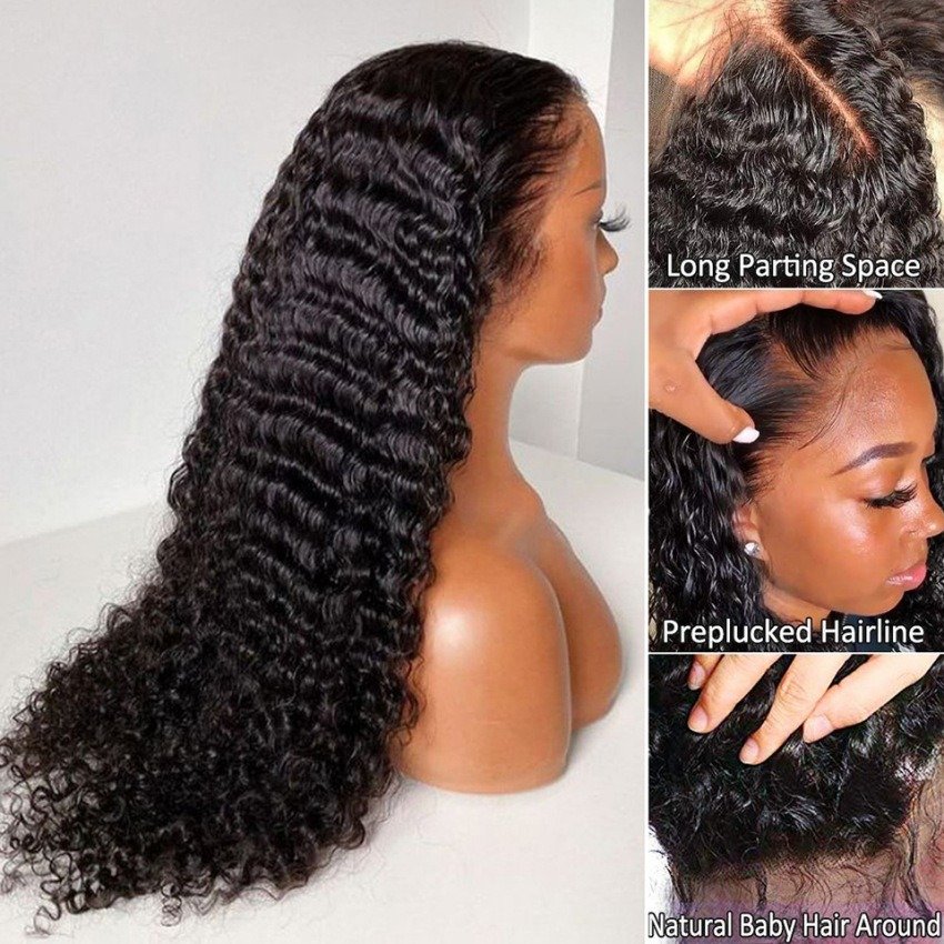 Real Human Hair Black Friday Sales New Product Pre Plucked Transparent Hd Full Lace