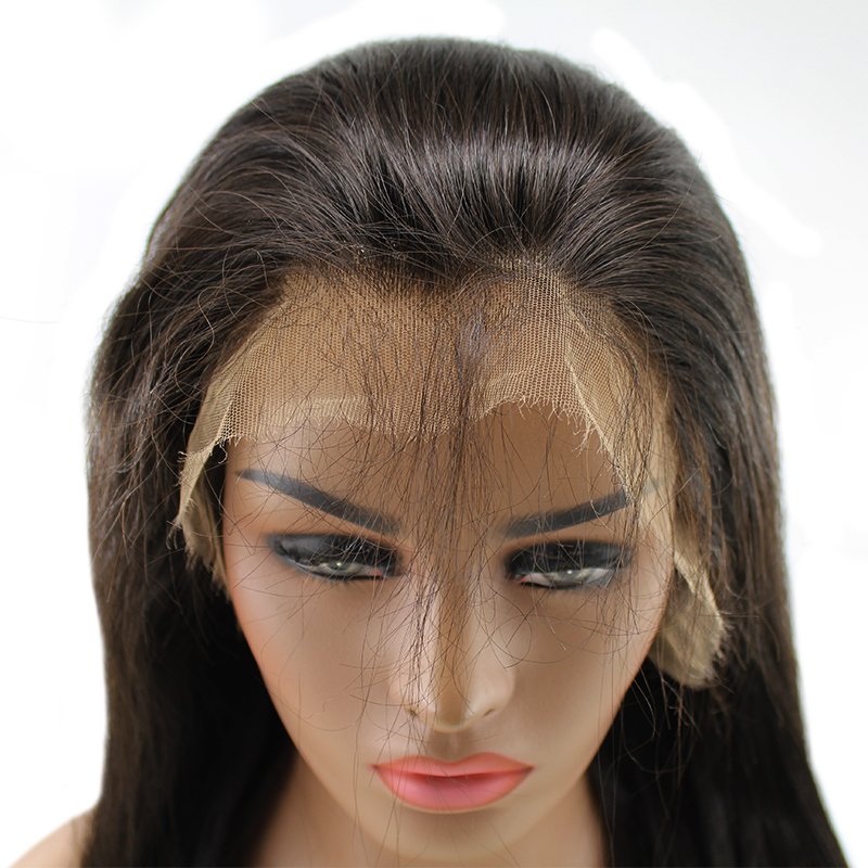 13*4 HD Lace Frontal Wig 20 Inch Straight double drawn lace wig 100% unprocessed human hair