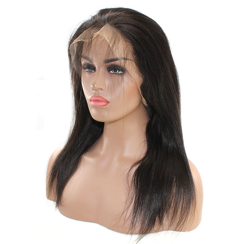 13*4 HD Lace Frontal Wig 20 Inch Straight double drawn lace wig 100% unprocessed human hair